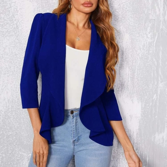 SHEIN royal blue blazer - Picture 5 of 5